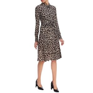Marc Cain Additions Leopard Jersey Shirt Dress